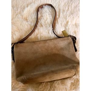 Coach Vintage Suede Beige bag